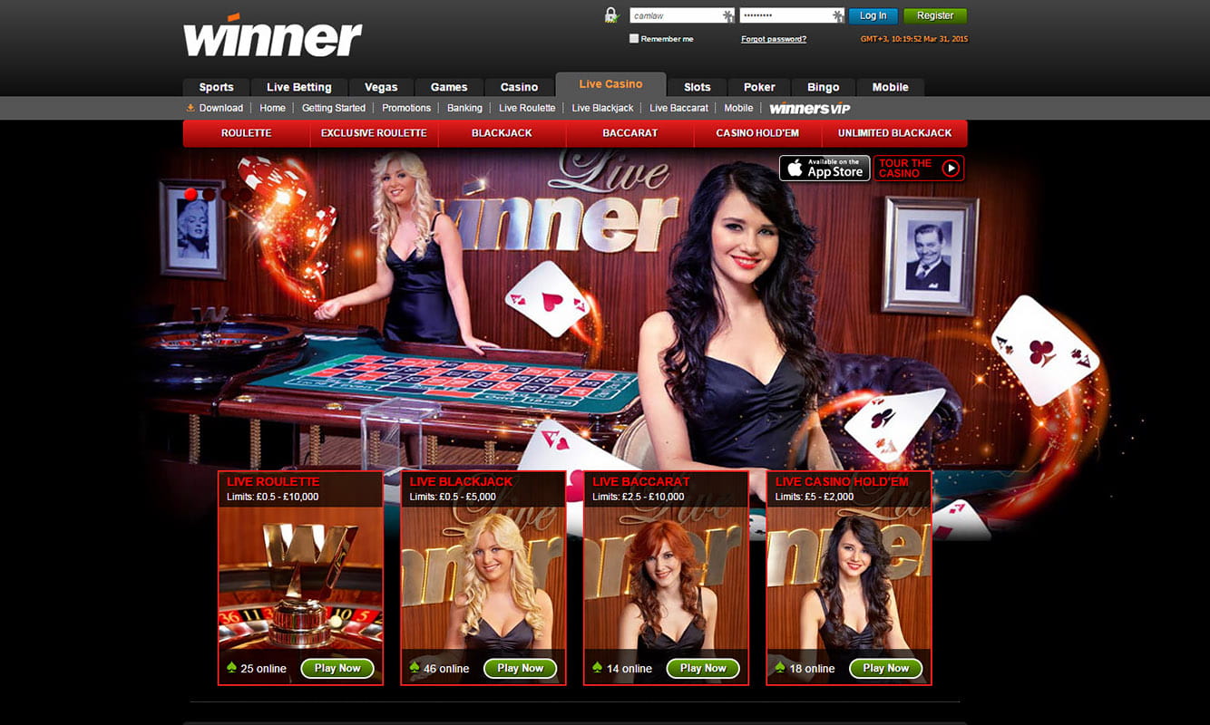 Winner Live Casino Winner Live Casino