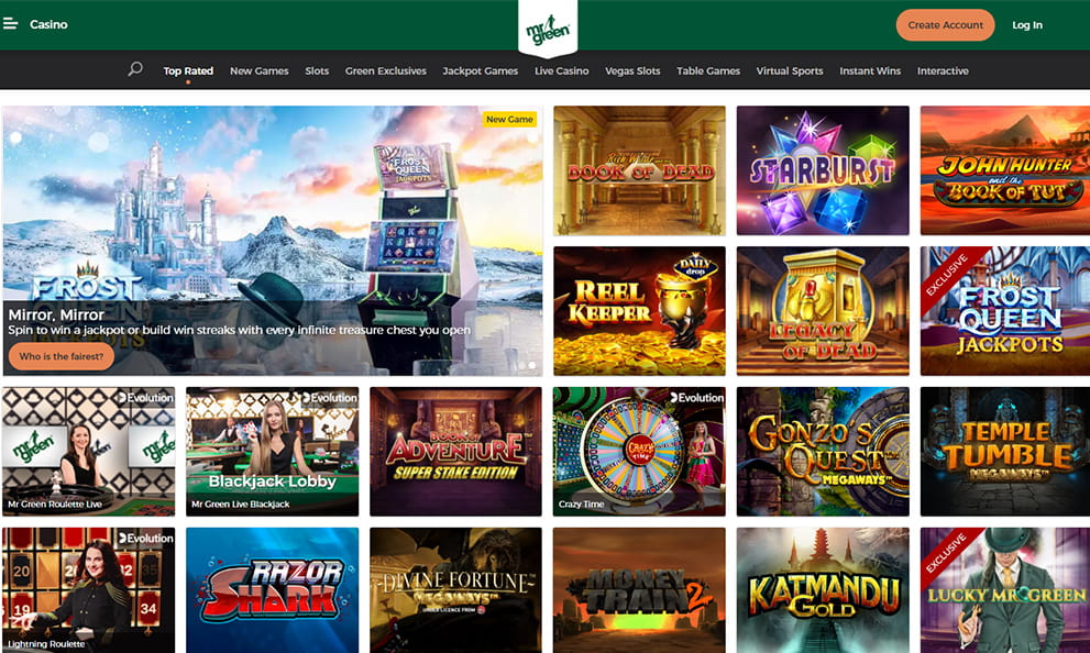 Mr Green Casino Download