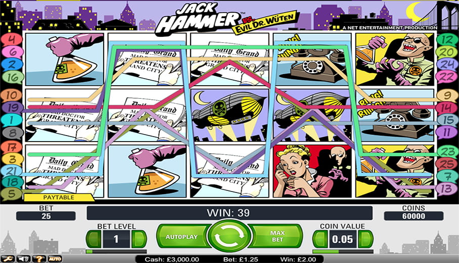 Jack Hammer Slot Screenshot