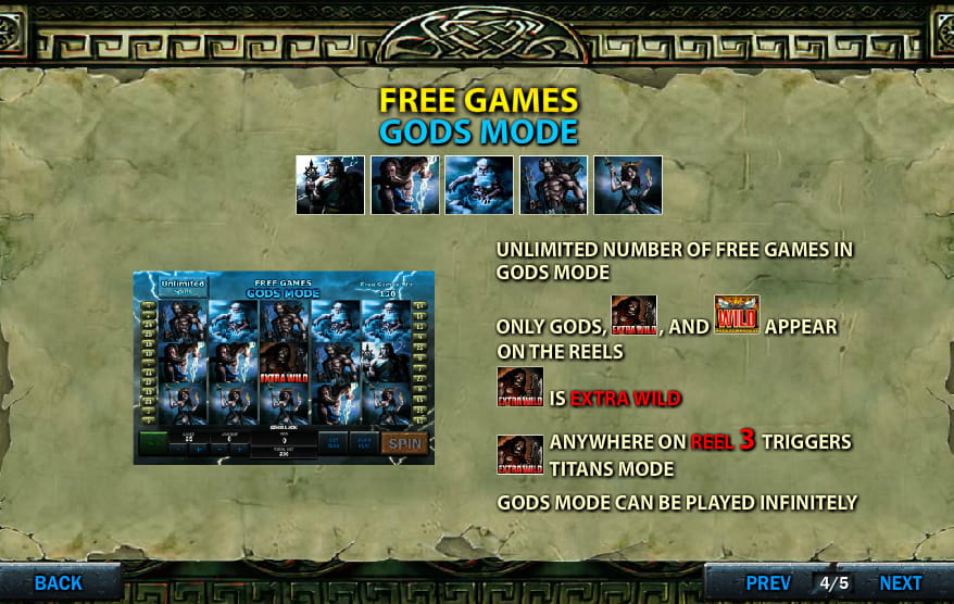 Battle Of The Gods Gods Mode