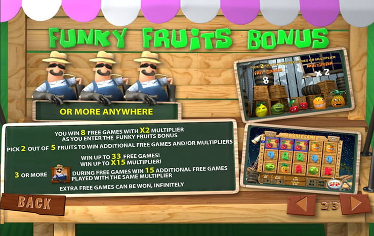 Funky Fruits Farm Bonus
