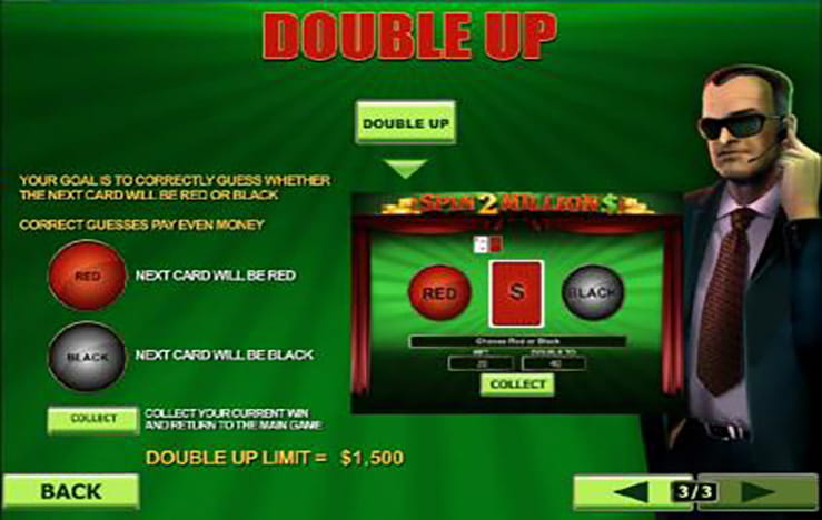 Spin 2 Million Double