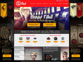 32Red Casino Homepage