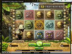 Gonzo's Quest Slot at Mr Green Casino