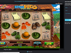 You Can Play Little Pigs Slot at InterCasino