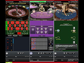 Play Different Live-Dealer Games at the Same Time