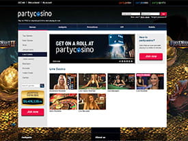 Live Dealer Games Party Casino