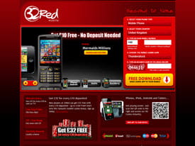 Mobile Page at 32red Casino
