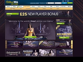 The Exciting Live Dealer Games at William Hill Casino