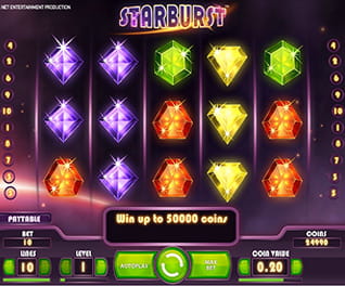 Starburst Slot Features