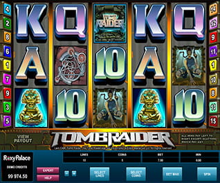 Tomb Raider Slot Features